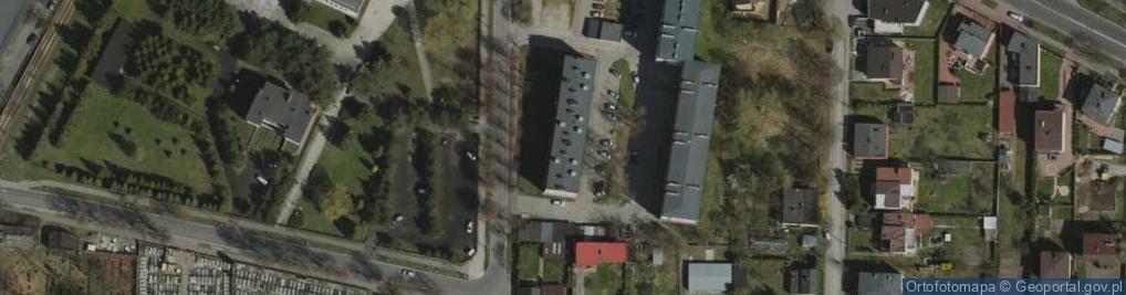 Zdjęcie satelitarne Albert Kuligowski Przedsiębiorstwo Usługowe