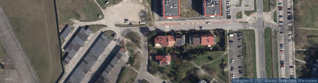 Zdjęcie satelitarne Alc Projekt Leszek Chojnacki