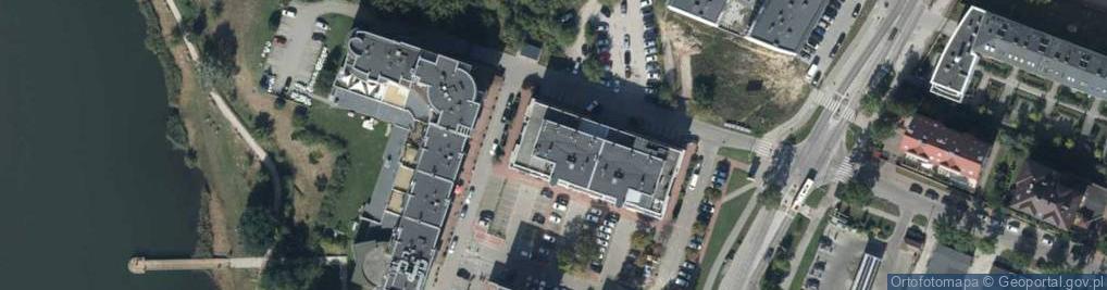 Zdjęcie satelitarne Aldona Miszczyk Centrum Kształcenia Awans