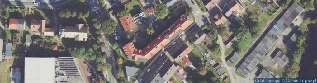 Zdjęcie satelitarne Ale Choinki