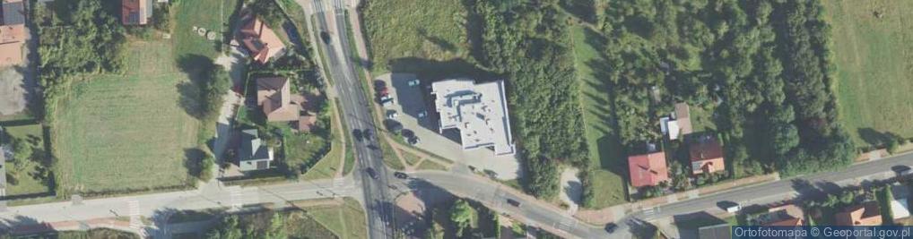 Zdjęcie satelitarne Aleksander Rafalski 1) Prywatny Gabinet Lekarski 2) Nszoz Almed 3) Almed