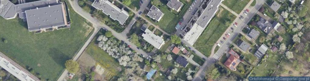 Zdjęcie satelitarne Aleksandra Kamińska Prywatna Praktyka Lekarska
