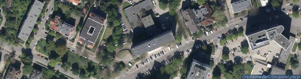 Zdjęcie satelitarne Aleksandra Nowak Zakład Usług Górniczo-Geologicznych i Laboratorium Ceramiczne