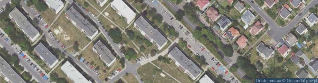 Zdjęcie satelitarne Aleksandra Zamaro-Michalska Indywidualna Praktyka Lekarska
