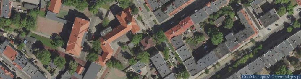 Zdjęcie satelitarne Aleksis Przedsiębiorstwo Wielobranżowe