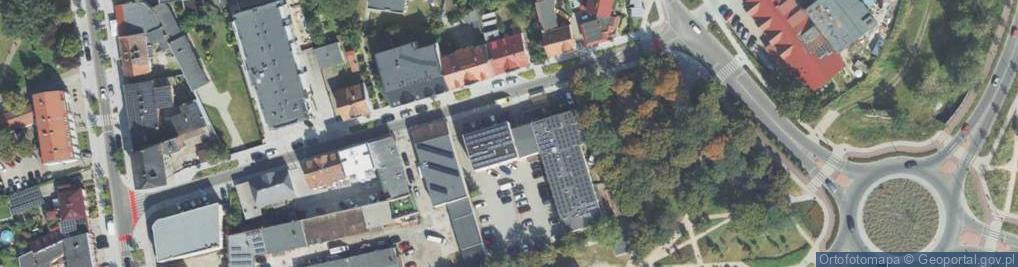 Zdjęcie satelitarne Alfa Med w Zygulska i B Łysiak Małecka Lekarska