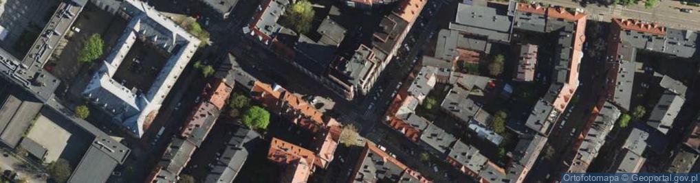 Zdjęcie satelitarne Alfreda Kloryga Centrum Zdrowia Małych Zwierząt