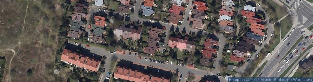 Zdjęcie satelitarne Alicja Barwicka Indywidualna Specjalistyczna Praktyka Lekarska Wyłącznie w M Wezwania