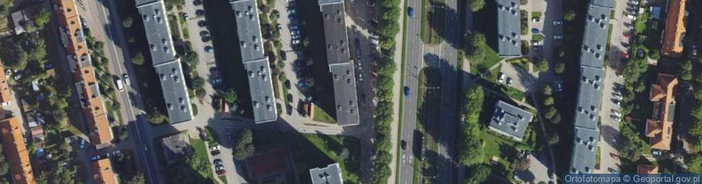 Zdjęcie satelitarne Alicja Goraczko Firma Usługowa Alicja