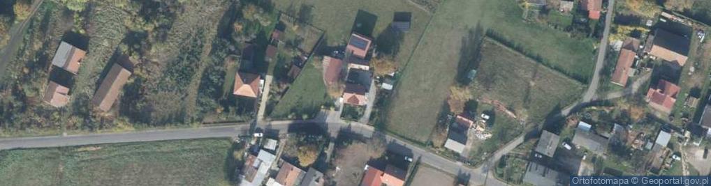 Zdjęcie satelitarne Alicja Ratajczyk Handel Artykułami Spożywczymi i Przemyslowymi