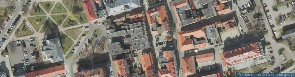 Zdjęcie satelitarne Alicja Strzelecka - Bajonfirma Handlowo-Usugowa Alicja Alicja Strzelecka - Bajon