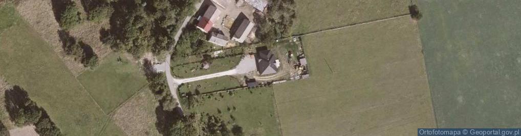 Zdjęcie satelitarne Alina Andruszko Usługi Leśne.Fryzjerstwo