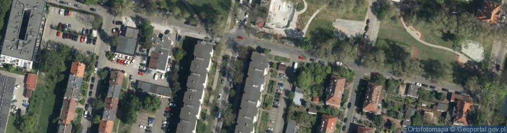Zdjęcie satelitarne Alina Grząbkowiak Przedsiębiorstwo Produkcyjno Handlowe