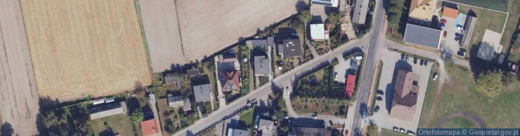 Zdjęcie satelitarne Alina Kłos Przedsiębiorstwo Wielobranżowe Almar