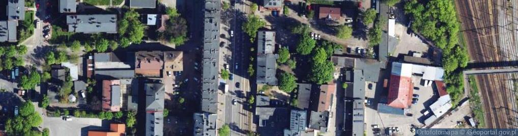Zdjęcie satelitarne Alina Krasnodębska Przedsiębiorstwo Handlowe Akra