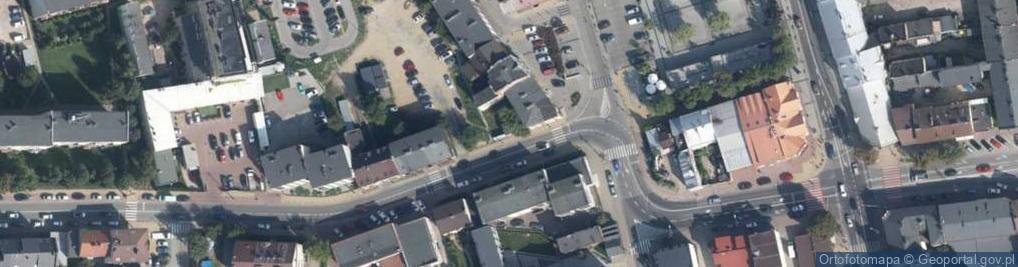 Zdjęcie satelitarne Alina Rek - Działalność Gospodarcza