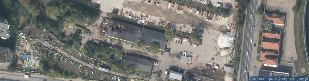 Zdjęcie satelitarne Alkom