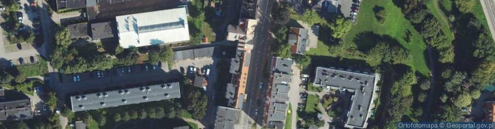 Zdjęcie satelitarne Alm Ubezpieczenia Leszek Malinowski