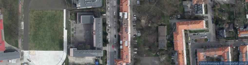 Zdjęcie satelitarne Alpak Serwis