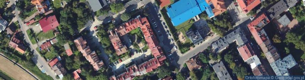 Zdjęcie satelitarne Alpus Studio Projektowe Tomasz Kozłowski Maciej Skaza