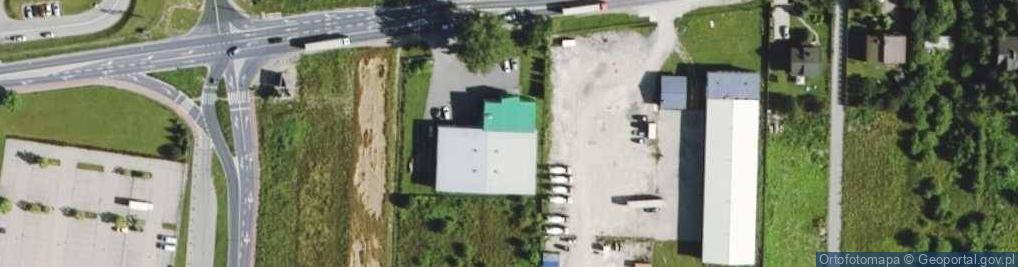 Zdjęcie satelitarne Alu Centrum w Sudwoj