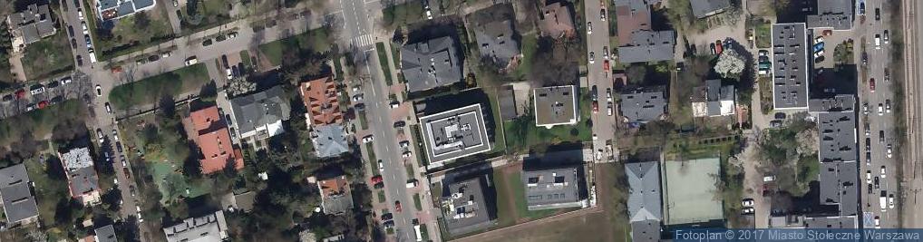 Zdjęcie satelitarne Ambasada Chorwacji