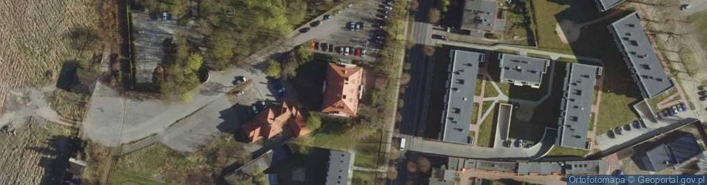 Zdjęcie satelitarne Ambulatorium Med Praktyka Grupowa Indywidualnych Praktyk Pielęgniarek Środowiskowo Rodzinnych