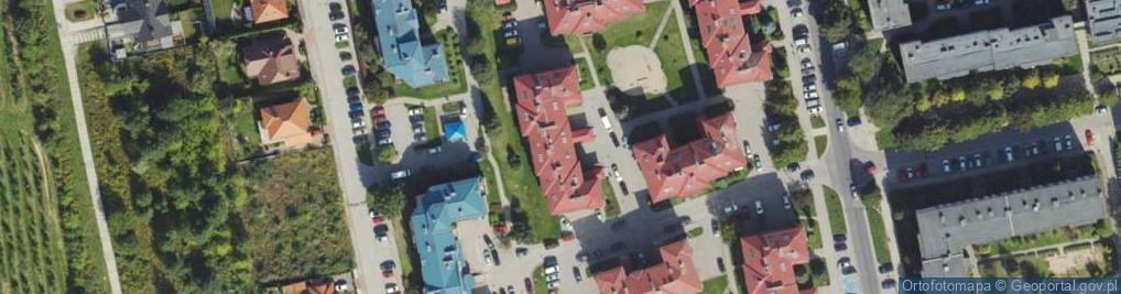 Zdjęcie satelitarne Analizy Techniczne i Pomiary w Ochronie Środowiska MGR Inż