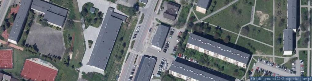 Zdjęcie satelitarne Andrychowska Spółdzielnia Mieszkaniowa