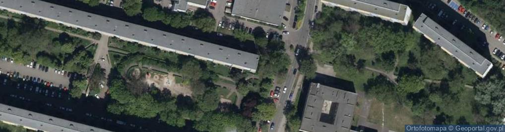 Zdjęcie satelitarne Andrzej Biretto F U H Biretto