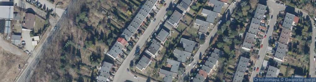 Zdjęcie satelitarne Andrzej Błażejczyk Technologiaprzedsiębiorstwo Usługowo-Handlowe Łódź Baczyńskiego Krzysztofa Kamila 29