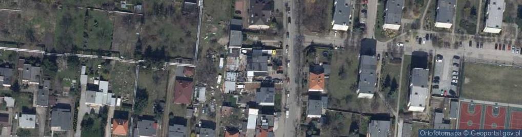 Zdjęcie satelitarne Andrzej Borth Wyrób Przedmiotów Użytku Osobistego i Domowego Tokarstwo w Drewnie