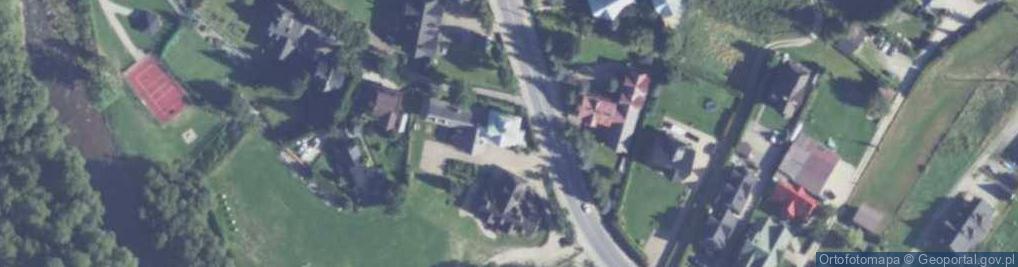 Zdjęcie satelitarne Andrzej Chowaniec Pracownia Projektowa Rybka