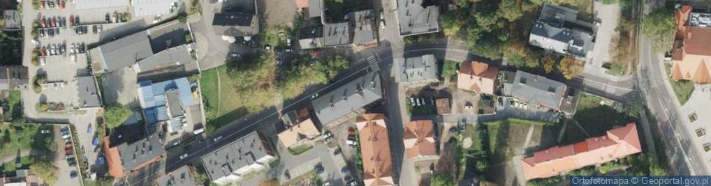Zdjęcie satelitarne Andrzej Delanowski Przedsiębiorstwo Handlowo-Usługowe Delstar