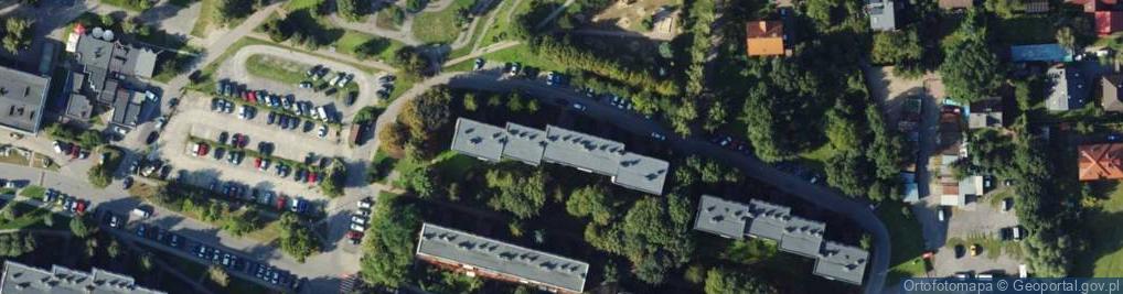 Zdjęcie satelitarne Andrzej Grudzień Przedsiębiorstwo Handlowo Usługowe Pcnet