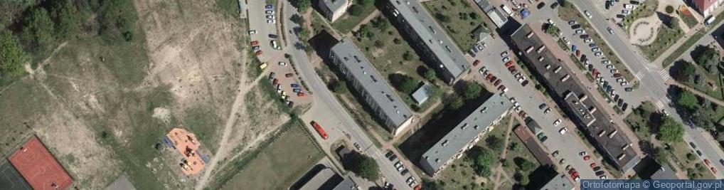 Zdjęcie satelitarne Andrzej Hołówka Artykuły Spożywczo - Przemysłowe