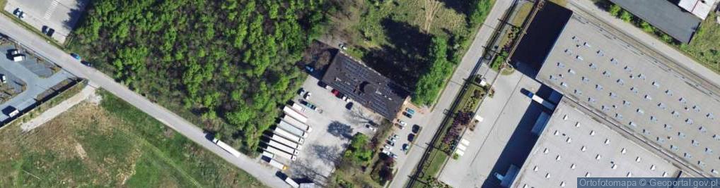 Zdjęcie satelitarne Andrzej Kwapisz Przedsiębiorstwo Usługowo-Handlowe Elektra B