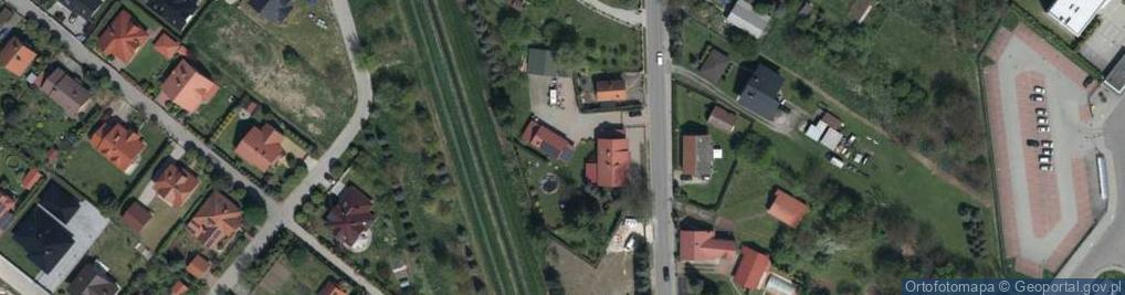 Zdjęcie satelitarne Andrzej Leżuch Usługi Budowlane Zakład Instalacji Sanitarnych