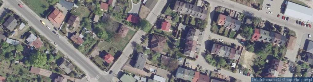 Zdjęcie satelitarne Andrzej Madej Grupowa Praktyka Lekarska Elżbieta i Andrzej Madej