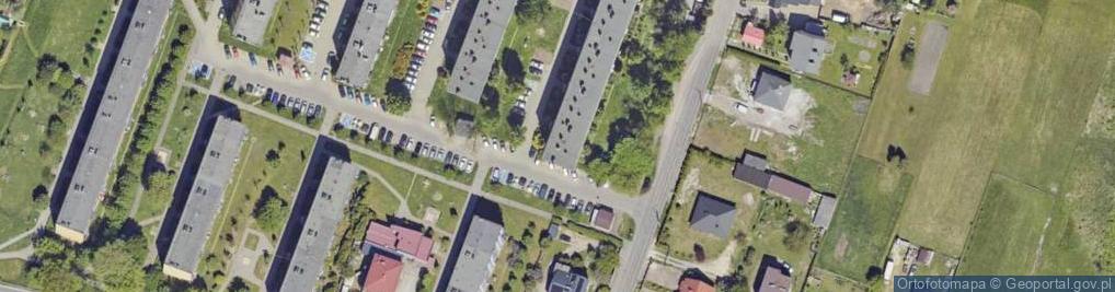 Zdjęcie satelitarne Andrzej Matyszkowicz Przedsiębiorstwo Produkcyjno-Handlowe i Turystyczno-Usługowe Amat