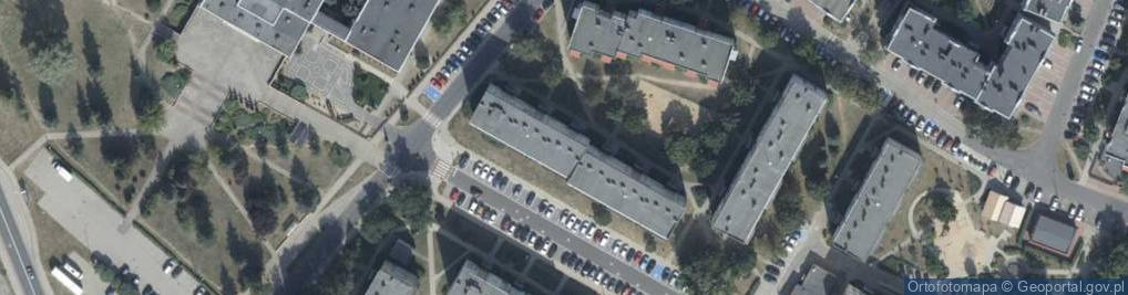 Zdjęcie satelitarne Andrzej Ostrowski Zakład Wielobranżowy Iwonbud Andrzej Ostrowski