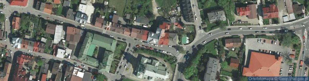 Zdjęcie satelitarne Andrzej Papież Pracownia Projektowa Ap Line
