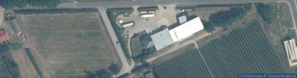 Zdjęcie satelitarne Andrzej Radecki Skup Owoców i Warzyw Usługi Transportowe Radecki Andrzej
