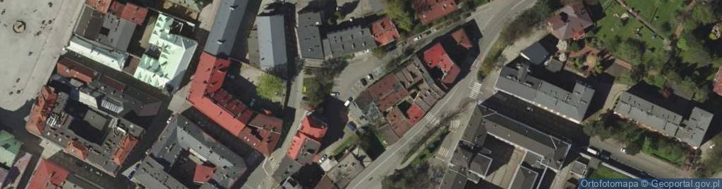 Zdjęcie satelitarne Andrzej Słota Biuro Turystyki Kwalifikowanej Ondraszek