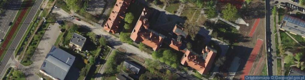 Zdjęcie satelitarne Andrzej Watras Centrum Szkolenia Spawalniczego Spoina