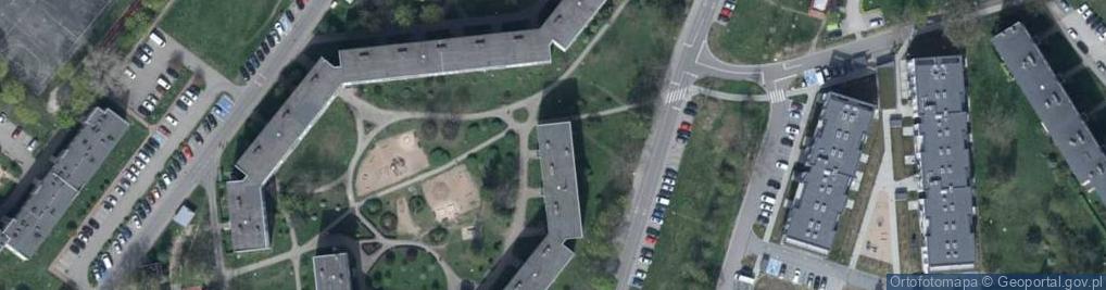 Zdjęcie satelitarne Andrzej Wójcicki Zakład Kamieniarski Andrzej Wójcicki