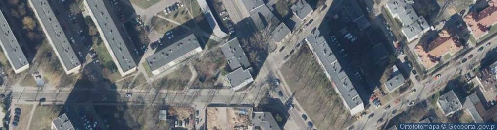 Zdjęcie satelitarne Anglojęzyczna Szkoła Podstawowa przy Szkole Europejskiej U Moryc