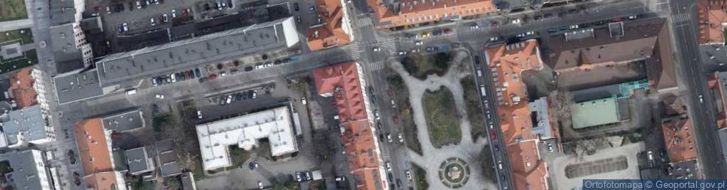 Zdjęcie satelitarne Anglosfera