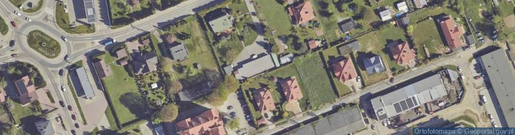 Zdjęcie satelitarne Aniela Pęcak Przedsiębiorstwo Produkcyjno Handlowo Usługowe Fortrans