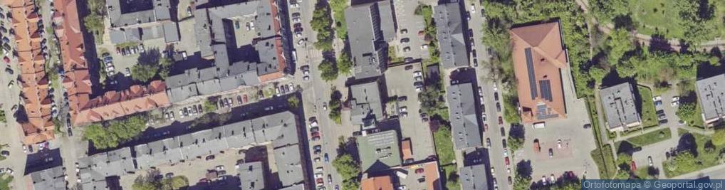 Zdjęcie satelitarne Anikor Przedsiębiorstwo Handlowo Usługowe